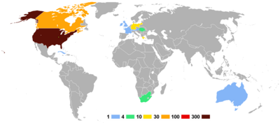 Number of athletes from each country 1904 Summer olympics team numbers.png