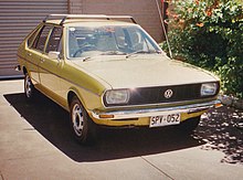 An Australian-assembled Passat LS (1977) 1977 Volkswagen Passat LS (8550309321) (cropped).jpg