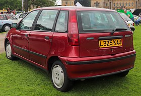 1994 Fiat Punto 75 ELX 1.2 Rear.jpg