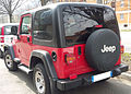 1996-2006 Jeep Wrangler TJ, rear