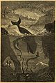 Frontespizio di Ventimila leghe sotto i mari (Vingt mille lieues sous les mers, 1870)