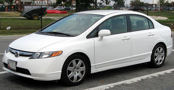 2006-2008 Honda Civic LX sedan (pre-facelift, US) North American sedan version