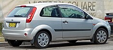 פורד פייסטה - דור חמישי, שנת 2006, תצורת 3 דלתות, דגם "LX"