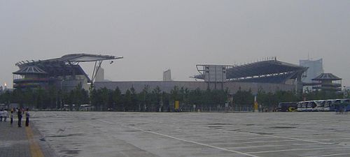 Olympic Sports Centre hosted the riding and running parts of the modern pentathlon events for the 2008 Summer Olympics in Beijing.