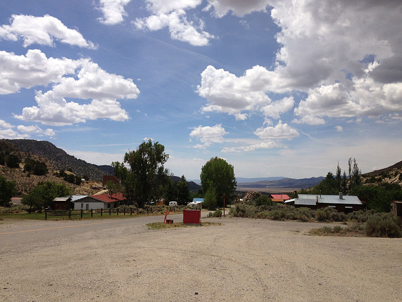 File:2014-07-30 12 40 27 View southwest along Main Street in Belmont, Nevada.JPG