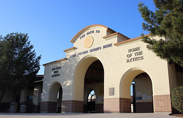 Image: 2014 Soledad High School (cropped)