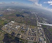 Central and south Milton Keynes from the air