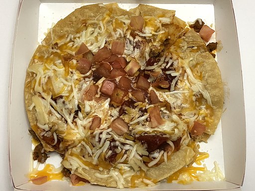 Taco Bell's Mexican "pizza".