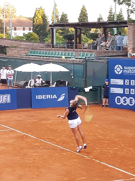 File:2021 Montevideo Open (tennis) - Semifinals Diane Parry vs Ekaterine Gorgodze - 01.jpg