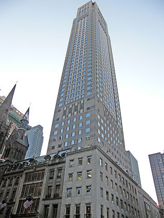 <span class="mw-page-title-main">712 Fifth Avenue</span> Office skyscraper in Manhattan, New York