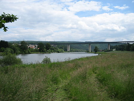 A44 Fuldatalbrücke bei Bergshausen