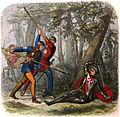 Richard Neville sneuvelt in de Slag bij Barnet
