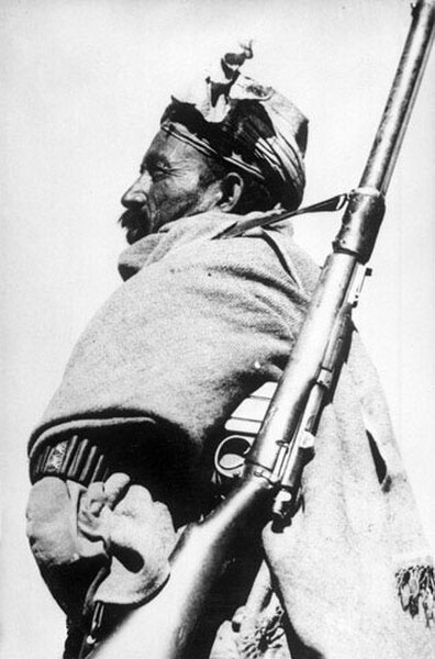 A member of the Khyber Rifles circa 1948