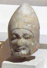 The Herakleia head, probable portrait of a Persian (Achaemenid) Empire Satrap of Asia Minor, end of 6th century BCE, probably under Darius I