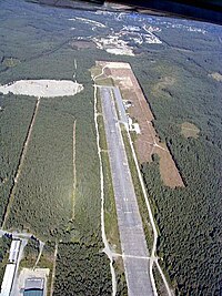 Hønefoss Airport, Eggemoen