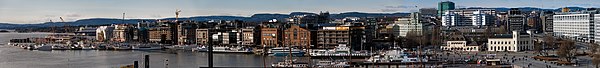 Aker brygge panorama