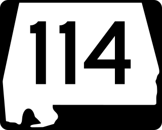 <span class="mw-page-title-main">Alabama State Route 114</span> Highway in Alabama