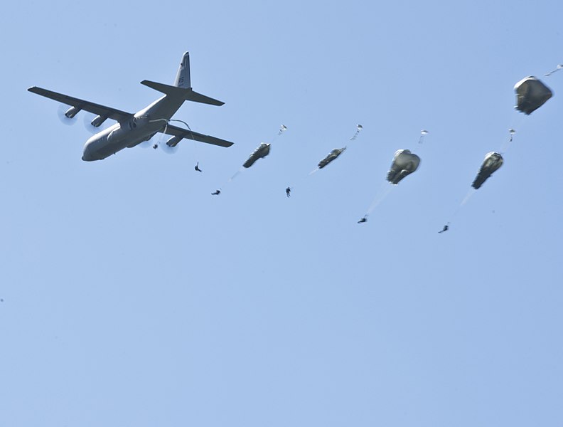 File:Allies parachute on to historic WWII drop zone for D-Day 71st anniversary commemoration 150605-F-UV166-007.jpg