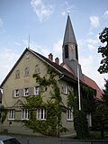 Evangelical Nazarius Church with cemetery wall and portal (entity)