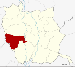 District de Bueng Na Rang - Carte