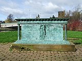 Memorial in Paisley near the River Cart