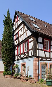 Half-timber house Tanner's alley Annweiler Germany