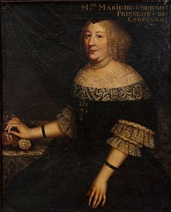 Peintre anonyme - Portrait de Marie de Bourbon-Soissons, princesse de Carignano.jpg