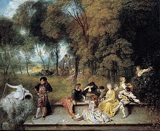 <span class="mw-page-title-main">Fête champêtre</span> 18th-century French garden party