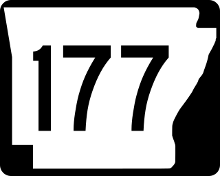 <span class="mw-page-title-main">Arkansas Highway 177</span> State highway in Arkansas, United States