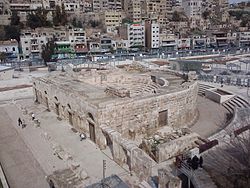 View of the Odeon from above Around the roman theater.jpg