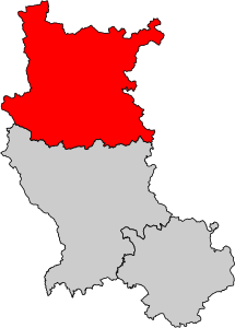 Arrondissement di Roanne – Localizzazione