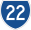Australian state route 22.svg