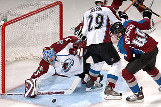 <span class="mw-page-title-main">Save (goaltender)</span> Preventing a shot from entering the net