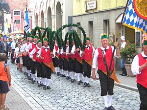 Kulmbacher Büttner beim Gregori-Umzug