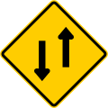 SP-48 Two-way traffic ahead