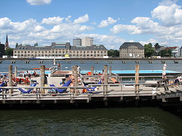 The Badeschiff in July Badeschiff.jpg