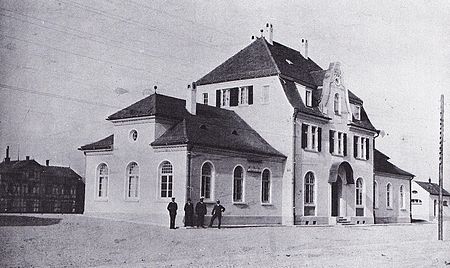 Bahnhof Ulm Söflingen 1907