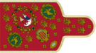 Flag of Orihuela, Alicante Province, Valencian Community, Spain