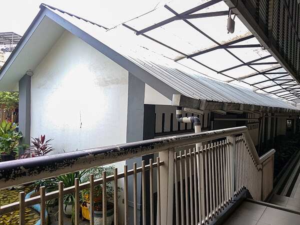 The original building of Kebayoran station