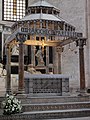 Ciborium and altar