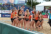 Deutsch: Beachhandball Europameisterschaften 2019 (Beach handball Euro); Tag 6: 7. Juli 2019 – Spiel um Platz Drei, Frauen, Kroatien-Niederlande 0:2 (14:23, 20:22) English: Beach handball Euro; Day 6: 7 July 2019 – Women's Bronze Medal Match – Croatia-Netherlands 0:2 (14:23, 20:22)