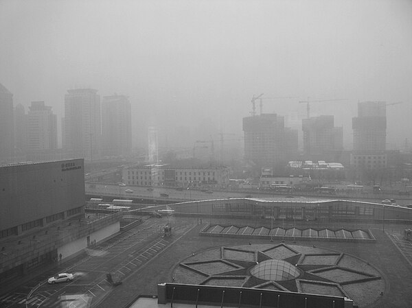 High air pollution day in Beijing