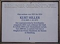 Kurt Hiller, Hähnelstraße 9, Friedenau