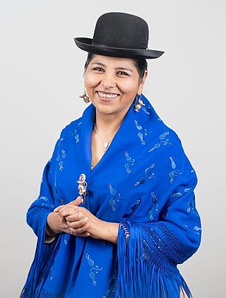 <span class="mw-page-title-main">Bertha Acarapi</span> Bolivian politician and television presenter (born 1971)