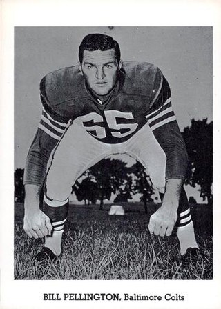 <span class="mw-page-title-main">Bill Pellington</span> American football player (1927–1994)