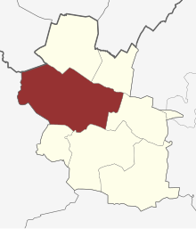 Location of Grindsted Sogn in Billund Municipality - still including Nollund Sogn and Urup Sogn