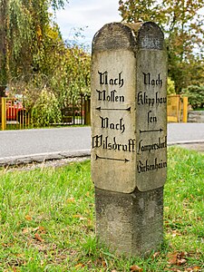 Wegestein Birkenhain