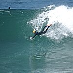 Bodysurfing in San Diego, California