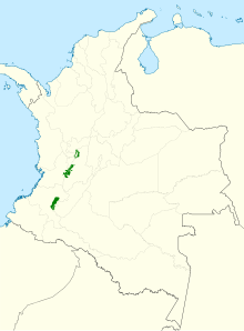 Bolborhynchus ferrugineifrons map.svg