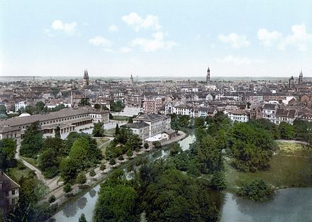 Braunschweig, the capital and largest city of Brunswick, c. 1900